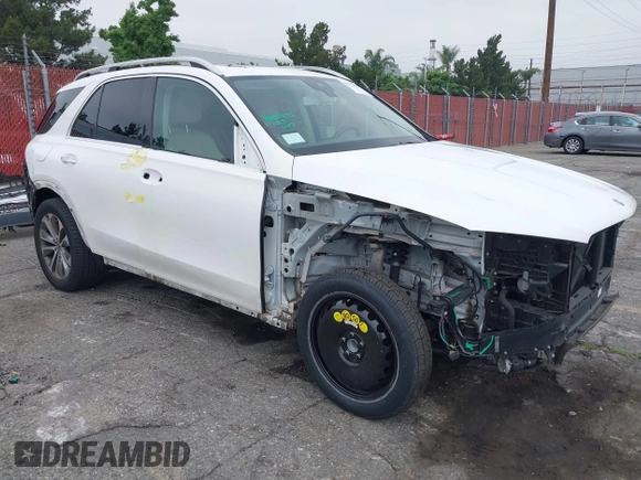 2020 Mercedes-Benz GLE 350 with VIN 4JGFB4JB4LA207240, listed as a IAAI auction lot 42559652 with 64,597 mi miles and . Bid and sale history available at DreamBid. Image 1.