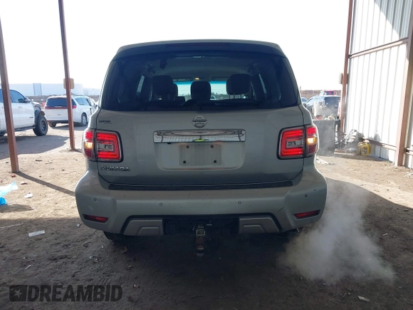 2018 Nissan Armada SL with VIN JN8AY2NC0J9552627, listed as a IAAI auction lot 41572479 with 189,375 mi miles and . Bid and sale history available at DreamBid. Image 16.