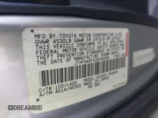 2003 Lexus SC 430 with VIN JTHFN48YX30040084, listed as a IAAI auction lot 41294421 with 121,240 mi miles and . Bid and sale history available at DreamBid. Image 9.