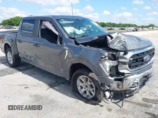 2023 Ford F-150 XL with VIN 1FTEW1C80PKD71007, listed as a IAAI auction lot 42208878 with Not Provided miles and . Bid and sale history available at DreamBid. Image 1.