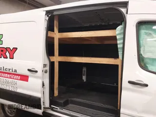2024 Ford Transit Cargo with VIN 1FTBR2C81RKA01686, listed as a IAAI auction lot 41100566 with 74,842 mi miles and . Bid and sale history available at DreamBid. Image 8.