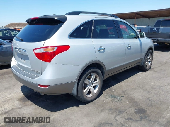 2011 Hyundai Veracruz GLS with VIN KM8NU4CC6BU165873, listed as a IAAI auction lot 42575695 with 177,934 mi miles and . Bid and sale history available at DreamBid. Image 4.