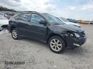 2009 Lexus RX 350 with VIN 2T2GK31U89C063647, listed as a Copart auction lot 51834355 with 212,469 mi miles and Salvage Title. Bid and sale history available at DreamBid. Image 4.