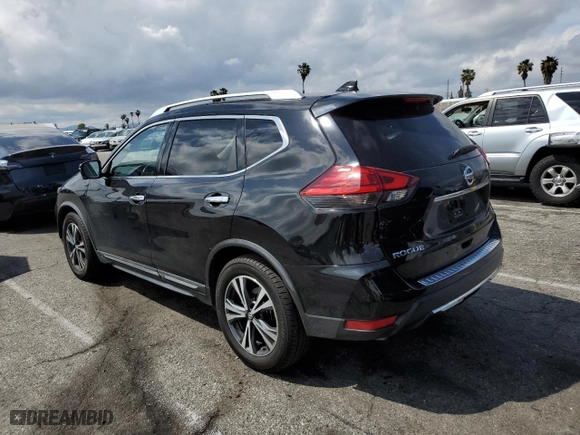 2017 Nissan Rogue SL with VIN JN8AT2MT2HW381293, listed as a Copart auction lot 51175435 with 48,543 mi miles and Salvage Title. Bid and sale history available at carsss.com. Image 2.