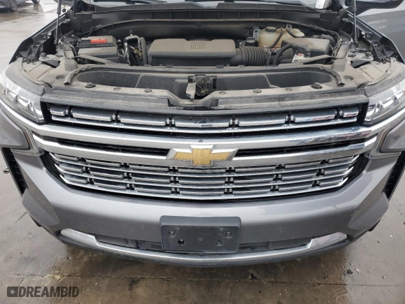 2022 Chevrolet Suburban Premier with VIN 1GNSKFKD7NR223670, listed as a Copart auction lot 43173095 with 58,256 mi miles and Non Repairable. Bid and sale history available at carsss.com. Image 12.