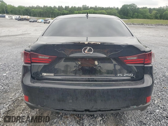 2015 Lexus IS 250 with VIN JTHBF1D25F5070127, listed as a Copart auction lot 54527055 with 144,586 mi miles and Salvage title. Bid and sale history available at DreamBid. Image 6.