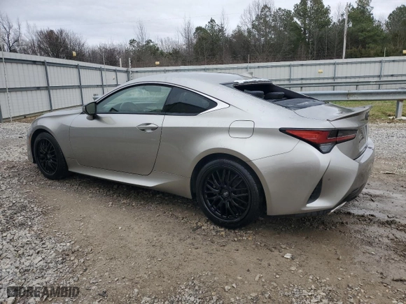 2020 Lexus RC with VIN JTHDZ5BC3L5022916, listed as a Copart auction lot 44264265 with 9,290 mi miles and Clean Title. Bid and sale history available at carsss.com. Image 2.