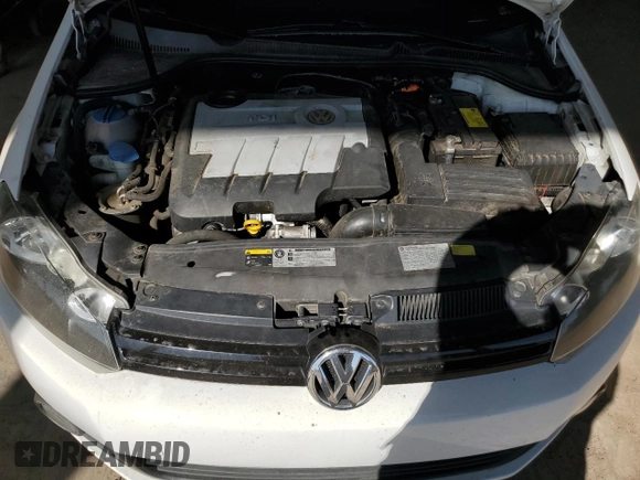 2014 Volkswagen Golf TDI w/Sunroof & Nav с VIN WVWDM7AJ0EW011395, выставлен на аукционе Copart как лот 71323244 с пробегом 177 729 миль миль и Чистый • Clean title. История ставок и продаж доступна на DreamBid. Изображение 11.