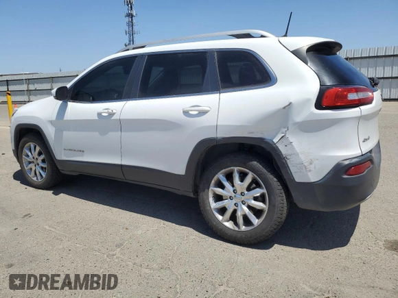 2016 Jeep Cherokee Limited z VIN 1C4PJMDBXGW236824, wystawiony jako Copart lot #56940975 z przebiegiem 197 170 mil mil oraz Szkoda całkowita • Salvage title. Historia ofert i sprzedaży dostępna na DreamBid. Obrazek 2.