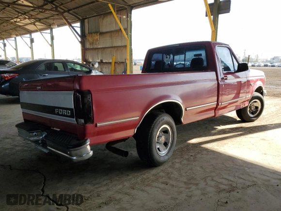 1994 Ford F-150 with VIN 1FTEF15H4RLA28016, listed as a Copart auction lot 50079275 with 257,156 mi miles and Salvage Title. Bid and sale history available at carsss.com. Image 3.