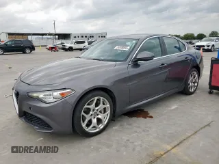 2019 Alfa Romeo Giulia Ti z VIN ZARFANBN4K7603417, wystawiony jako Copart lot #54926855 z przebiegiem 140 500 mil mil oraz Czysty tytuł • Clean title. Historia ofert i sprzedaży dostępna na DreamBid. Obrazek 1.