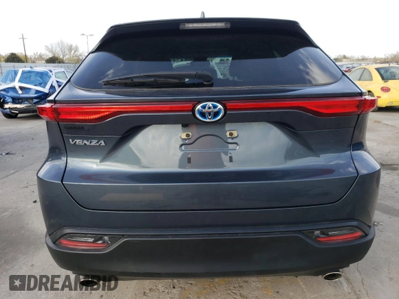 2023 Toyota Venza LE with VIN JTEAAAAH3PJ134206, listed as a Copart auction lot 48427735 with 1,658 mi miles and Salvage Title. Bid and sale history available at DreamBid. Image 6.