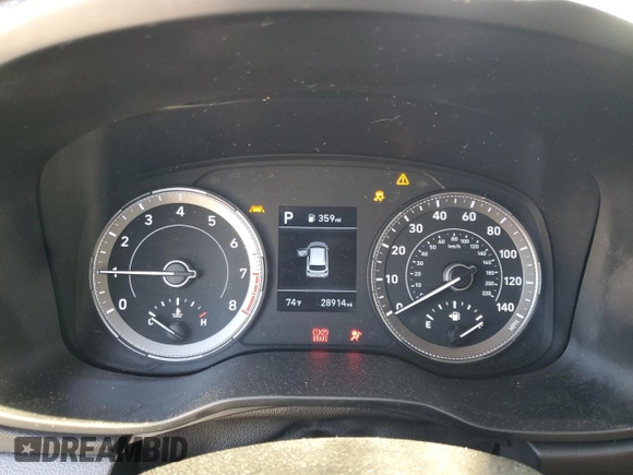2022 Hyundai Venue Limited with VIN KMHRC8A31NU192840, listed as a Copart auction lot 52451335 with 28,914 mi miles and Salvage Title. Bid and sale history available at DreamBid. Image 9.