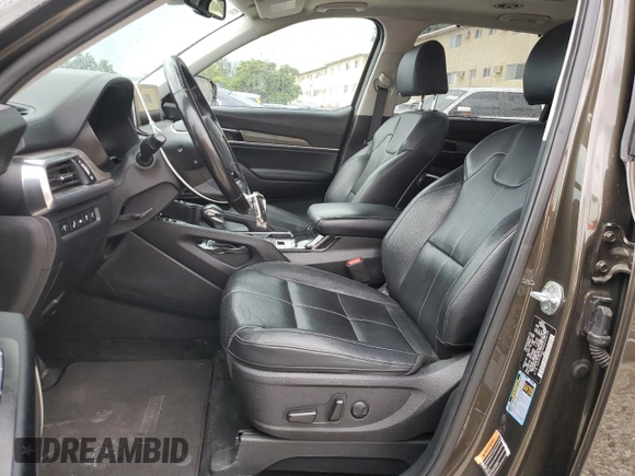 2022 Kia Telluride EX with VIN 5XYP3DHC6NG265213, listed as a Copart auction lot 50172375 with 58,458 mi miles and Salvage Title. Bid and sale history available at carsss.com. Image 7.