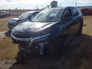 2023 Chevrolet Equinox LT with VIN 3GNAXKEG5PL169338, listed as a IAAI auction lot 41679309 with 28,785 mi miles and . Bid and sale history available at carsss.com. Image 2.