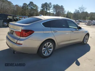 2011 BMW 5 Series 535i with VIN WBASN2C59BC201312, listed as a Copart auction lot 41566645 with 135,782 mi miles and Salvage Title. Bid and sale history available at carsss.com. Image 3.