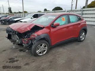 2022 Hyundai Kona SE with VIN KM8K22ABXNU772788, listed as a Copart auction lot 88428255 with 17,055 mi miles and Non Repairable. Bid and sale history available at carsss.com. Image 1.
