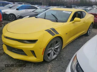 2018 Chevrolet Camaro 1LT with VIN 1G1FB1RS0J0161733, listed as a Copart auction lot 47868025 with 54,924 mi miles and Salvage Title. Bid and sale history available at DreamBid. Image 1.