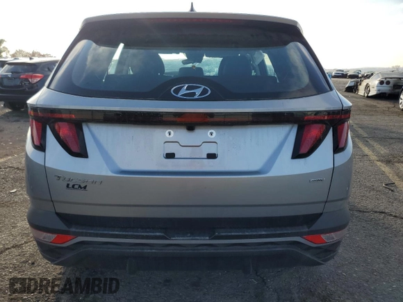 2024 Hyundai Tucson SE with VIN 5NMJACDE9RH397553, listed as a Copart auction lot 81693654 with 4,032 mi miles and Salvage Title. Bid and sale history available at carsss.com. Image 6.