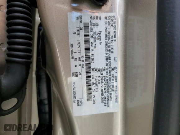 2017 Ford Focus Titanium с VIN 1FADP3J28HL256188, выставлен на аукционе Copart как лот 56500435 с пробегом 88 239 миль миль и Списание • Salvage title. История ставок и продаж доступна на DreamBid. Изображение 12.