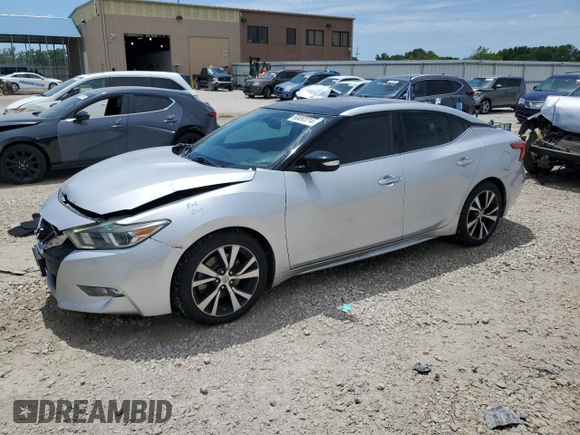 2017 Nissan Maxima SV with VIN 1N4AA6AP7HC449045, listed as a Copart auction lot 60692014 with 126,606 mi miles and Salvage Title. Bid and sale history available at DreamBid. Image 1.