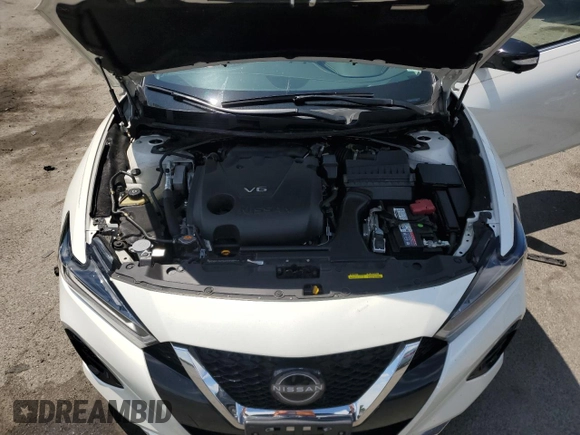 2023 Nissan Maxima Platinum with VIN 1N4AA6FV7PC502087, listed as a Copart auction lot 55296145 with 45,000 mi miles and Salvage title. Bid and sale history available at DreamBid. Image 11.