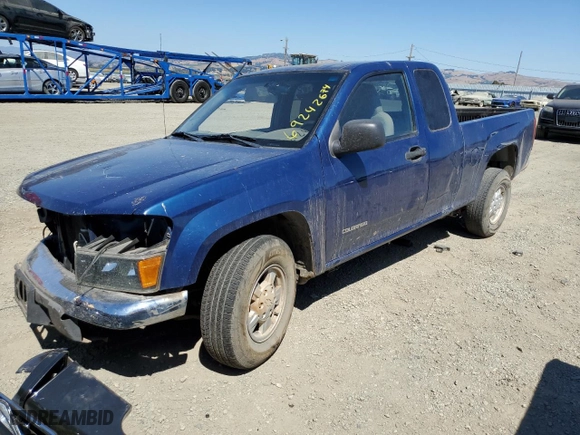 2005 Chevrolet Colorado LS ZQ8 with VIN 1GCCS196558120485, listed as a Copart auction lot 69242674 with 175,687 mi miles and Salvage Title. Bid and sale history available at carsss.com. Image 1.
