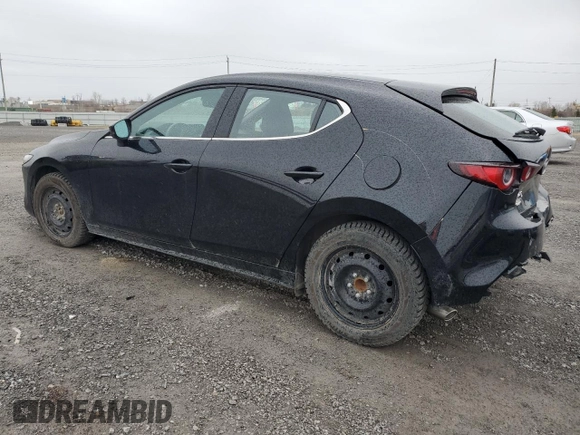 2025 Mazda 3 S Select Sport with VIN JM1BPAKMXS1774103, listed as a Copart auction lot 53522565 with 2,968 mi miles and Salvage Title. Bid and sale history available at DreamBid. Image 2.