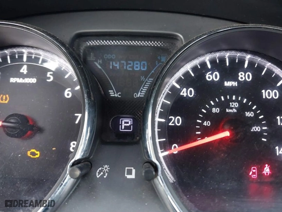 2015 Nissan Versa S Plus with VIN 3N1CN7AP9FL863798, listed as a IAAI auction lot 41738099 with 147,280 mi miles. Bid and sale history available at carsss.com. Image 7.