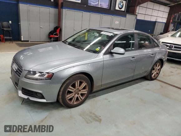 2010 Audi A4 2.0T Premium with VIN WAUBFAFL5AN069850, listed as a Copart auction lot 89161325 with 89,967 mi miles and Clean Title. Bid and sale history available at carsss.com. Image 1.