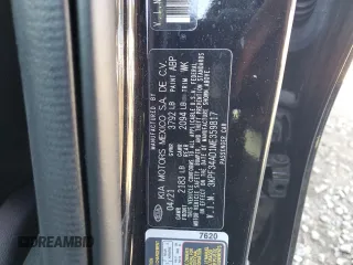 2021 Kia Forte GT-Line with VIN 3KPF34AD1ME359817, listed as a Copart auction lot 59162145 with 86,670 mi miles and Salvage title. Bid and sale history available at DreamBid. Image 12.