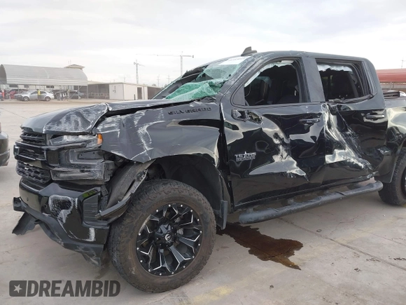 2021 Chevrolet Silverado 1500 RST with VIN 3GCPWDED0MG199357, listed as a IAAI auction lot 41355019 with 93,943 mi miles. Bid and sale history available at carsss.com. Image 11.