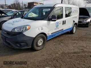 2020 Ram ProMaster City Cargo Van Tradesman with VIN ZFBHRFAB3L6R48022, listed as a Copart auction lot 50402055 with 81,484 mi miles and Salvage Title. Bid and sale history available at carsss.com. Image 1.