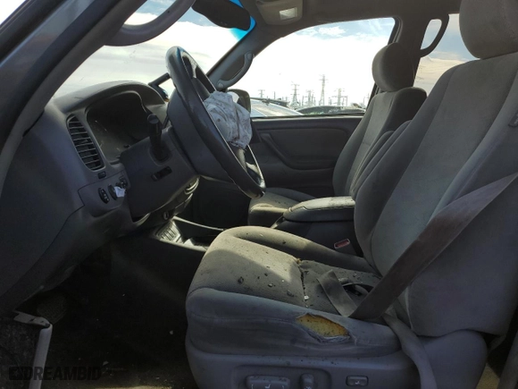 2006 Toyota Sequoia SR5 with VIN 5TDBT44A36S265835, listed as a Copart auction lot 47390225 with 240,775 mi miles and Salvage Title. Bid and sale history available at carsss.com. Image 7.