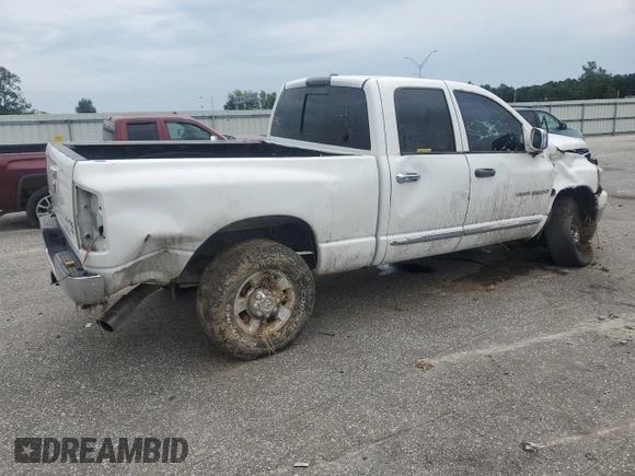 2006 Dodge Ram 2500 SLT with VIN 1D7KS28C56J171641, listed as a Copart auction lot 64175454 with 127,197 mi miles and Salvage Title. Bid and sale history available at carsss.com. Image 3.