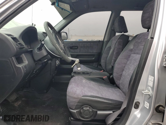 2002 Honda CR-V LX with VIN JHLRD684X2C024784, listed as a Copart auction lot 52049605 with 242,438 mi miles and Salvage Title. Bid and sale history available at carsss.com. Image 7.