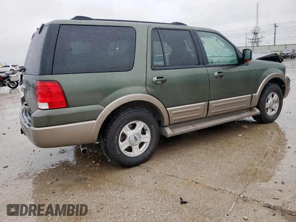 2004 Ford Expedition Eddie Bauer with VIN 1FMPU18L04LB25510, listed as a Copart auction lot 55862235 with 294,959 mi miles and Salvage title. Bid and sale history available at DreamBid. Image 3.