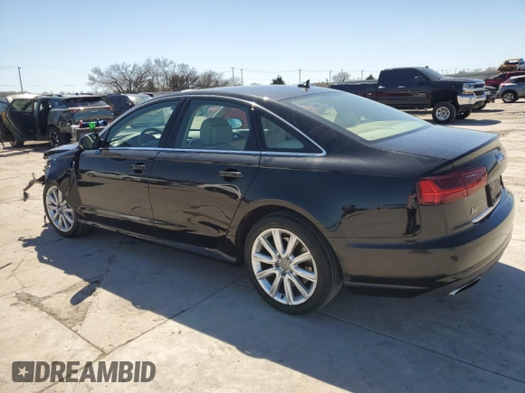 2016 Audi A6 2.0T Premium with VIN WAUCFAFC1GN068479, listed as a Copart auction lot 48673895 with 81,473 mi miles and Salvage Title. Bid and sale history available at carsss.com. Image 2.
