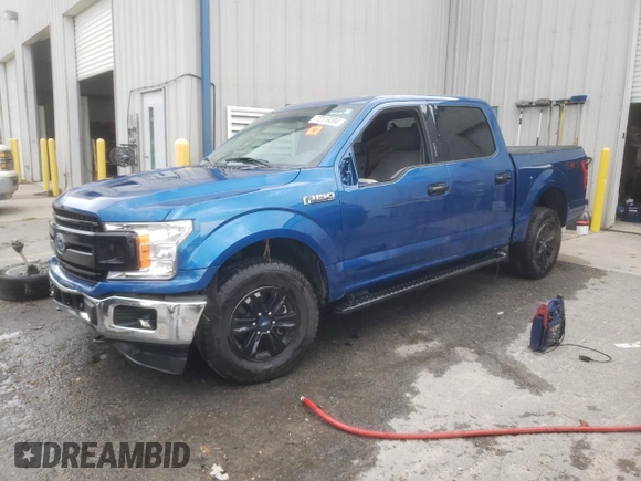 2018 Ford F-150 XL with VIN 1FTEW1EP1JFA29893, listed as a Copart auction lot 72119394 with Not provided miles and Salvage title. Bid and sale history available at DreamBid. Image 1.