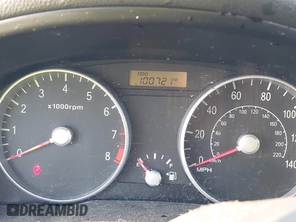 2008 Hyundai Accent GS with VIN KMHCM36C68U103086, listed as a IAAI auction lot 41792536 with 100,721 mi miles. Bid and sale history available at carsss.com. Image 7.