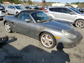 2001 Porsche Boxster S with VIN WP0CB29841U662458, listed as a Copart auction lot 54427025 with 124,281 mi miles and Clean Title. Bid and sale history available at carsss.com. Image 4.
