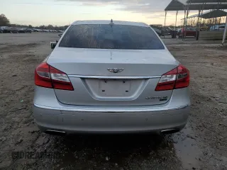 2012 Hyundai Genesis 5.0L with VIN KMHGC4DH3CU185361, listed as a Copart auction lot 85022214 with 198,807 mi miles and Salvage Title. Bid and sale history available at carsss.com. Image 6.
