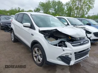 2014 Ford Escape SE z VIN 1FMCU0G92EUE23261, wystawiony jako IAAI lot #42245794 z przebiegiem 91 021 mil mil oraz . Historia ofert i sprzedaży dostępna na DreamBid. Obrazek 1.