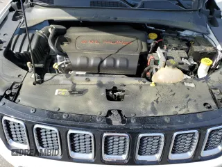 2018 Jeep Compass Sport with VIN 3C4NJCAB7JT140622, listed as a Copart auction lot 58162185 with 128,686 mi miles and Salvage title. Bid and sale history available at DreamBid. Image 12.