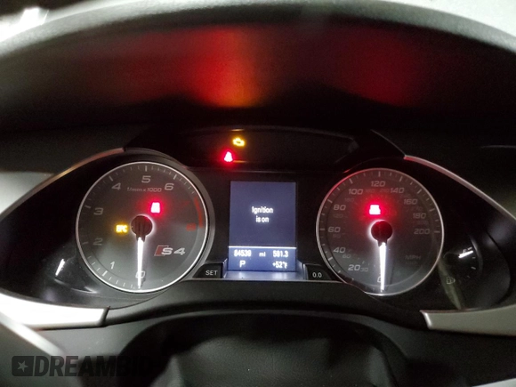 2011 Audi S4 Premium Plus z VIN WAUBGAFL4BA111964, wystawiony jako Copart lot #45723135 z przebiegiem 84 539 mil mil oraz Szkoda całkowita • Salvage title. Historia ofert i sprzedaży dostępna na DreamBid. Obrazek 9.