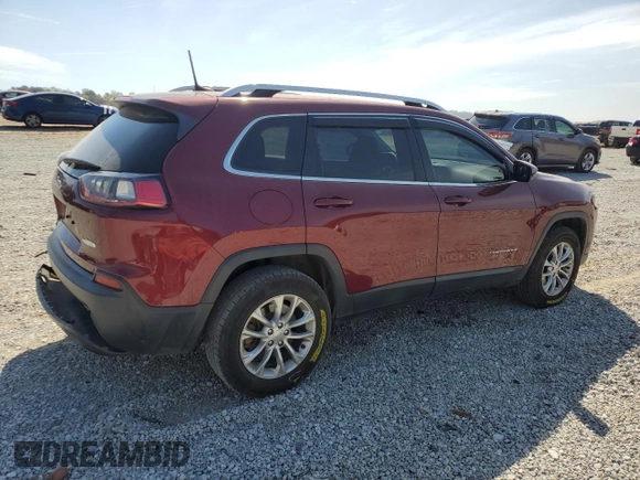 2019 Jeep Cherokee Latitude with VIN 1C4PJMCB5KD244917, listed as a Copart auction lot 51014925 with 90,127 mi miles and Salvage Title. Bid and sale history available at carsss.com. Image 3.
