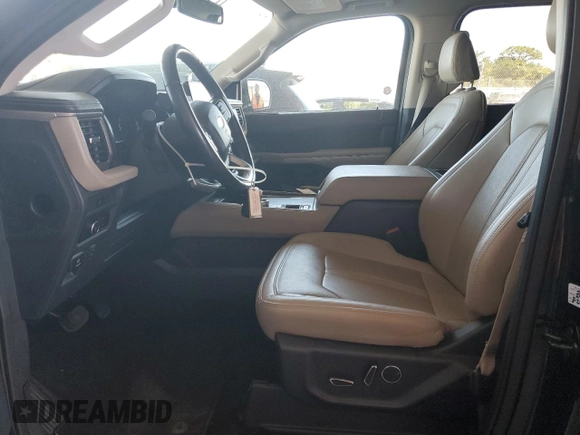 2023 Ford Expedition Max Limited with VIN 1FMJK1K82PEA12389, listed as a Copart auction lot 50215915 with 57,011 mi miles and Clean title. Bid and sale history available at DreamBid. Image 7.