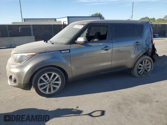 2018 Kia Soul + with VIN KNDJP3A59J7579137, listed as a Copart auction lot 49839535 with 144,414 mi miles and Salvage Title. Bid and sale history available at carsss.com. Image 1.