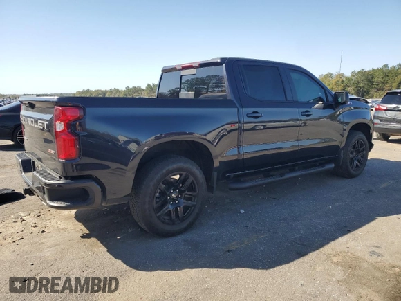 2022 Chevrolet Silverado 1500 RST with VIN 1GCUDEED2NZ519505, listed as a Copart auction lot 47746615 with 20,756 mi miles and Salvage Title. Bid and sale history available at DreamBid. Image 3.