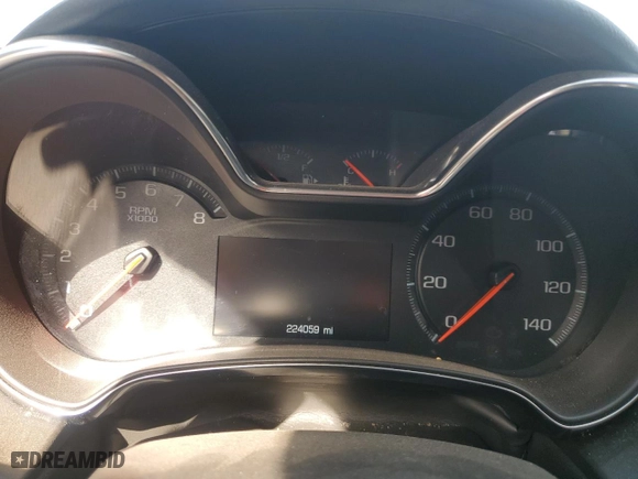 2015 Chevrolet Impala LTZ with VIN 2G1165S30F9260400, listed as a Copart auction lot 47607055 with 224,059 mi miles and Salvage Title. Bid and sale history available at carsss.com. Image 9.